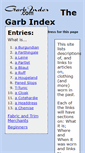 Mobile Screenshot of garbindex.com